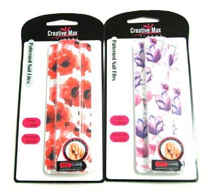 Picture of CMF - 4 Flower Patterned Nail Files