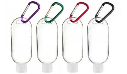 Picture of 50ml Travel Bottle Flip Lid on Clipstrip