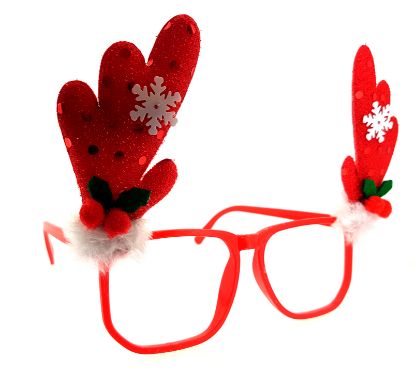 Picture of Xmas - Novelty Antler Glasses
