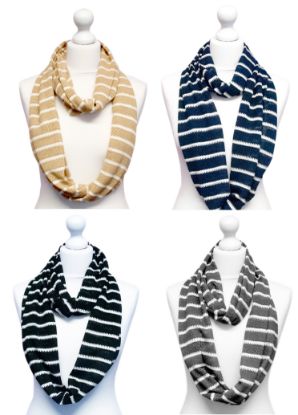 Picture of Believe - Striped Snood