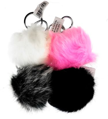 Picture of Small Furry Ball Key Ring
