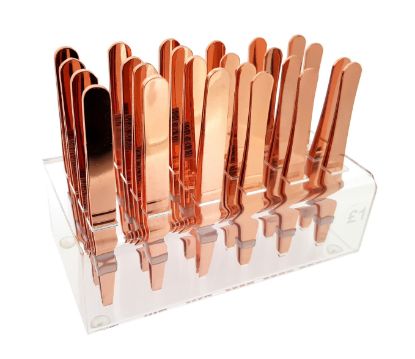 Picture of Rose Gold Tweezers (Tray)