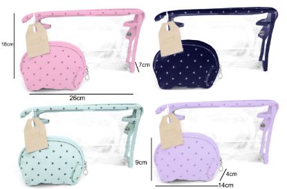 Picture of Crown Print Twin Pack Bag Set 7x26x18cm