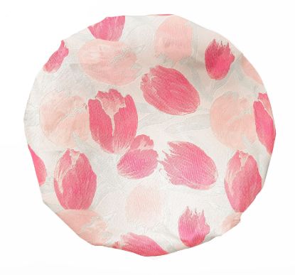 Picture of E&A-Blush Tulip Shower Cap - 29cm