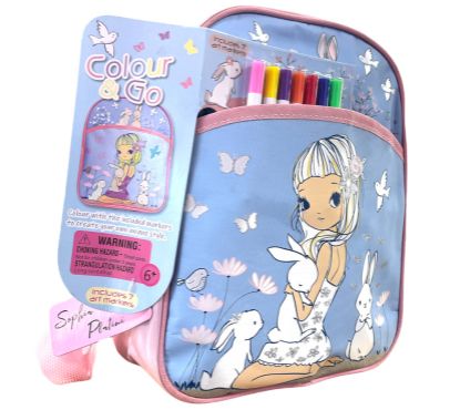 Picture of Colour and Go' Bunny Back Pack 21x26x9cm