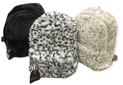 Picture of Large Fur Backpack 22x29x16cm