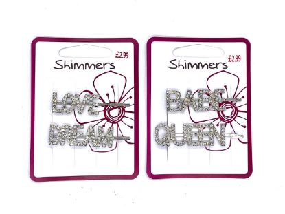 Picture of Shimmers - 2 Pack Diamante Word Slides