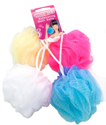 Picture of Cloud Nine Shower Puff x 4