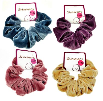 Picture of Shimmers - Large Velvet Scrunchy
