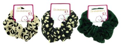 Picture of Shimmers - Dotty Velvet Scrunchy