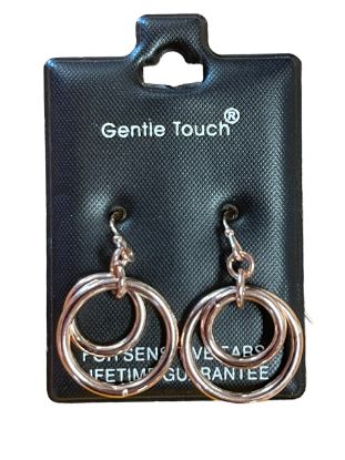 Picture of 020 Gentle Touch - Rose Gold Hoops