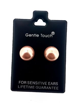 Picture of 050 Gentle Touch - Pink/Coral Pearl Stud