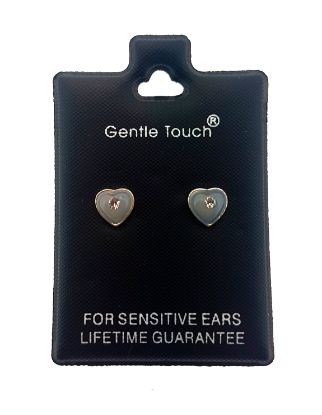Picture of 066 Gentle Touch - Heart Gem Stud
