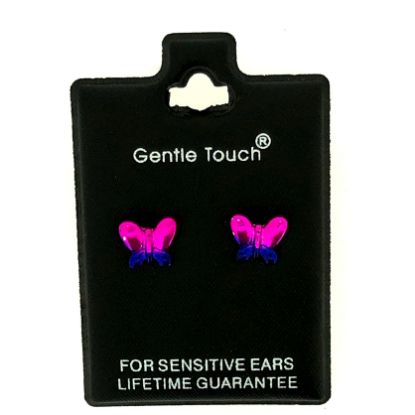Picture of 083 Gentle Touch - Butterfly Stud