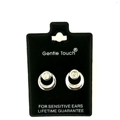 Picture of 095 Gentle Touch - Silv circ w clear cry