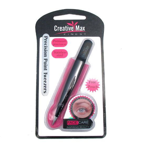 Picture of CMF - Black Precision Point Tweezers
