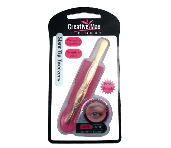 Picture of CMF - Gold Slant Tipped Tweezers
