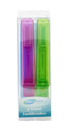 Picture of Ultracare - 2 Travel Toothbrushes Set