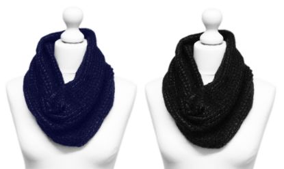 Picture of Believe - Black and Navy Snood
