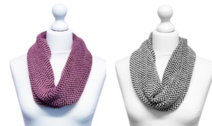 Picture of Believe - Pink/Black, White/Black Snood