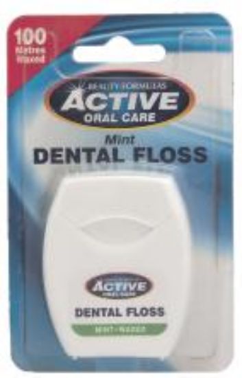 Picture of 100m Mint Waxed Floss