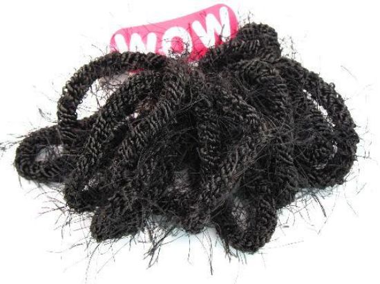 Picture of WOW - Fluffy Black Elastics
