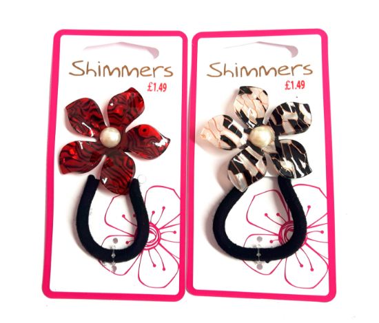 Picture of Shimmers - Pearl Flower Elastics