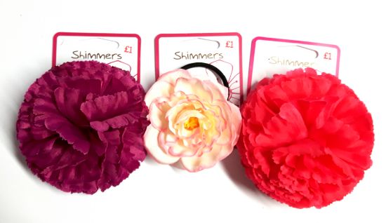 Picture of Shimmers - Large Flower Elastic clip