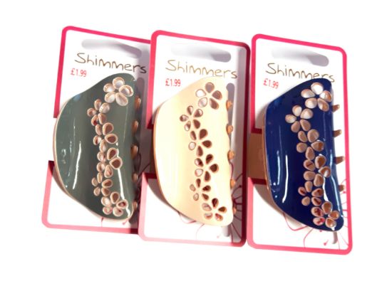 Picture of Shimmers - Floral Design Claw 8.5cm