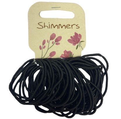 Picture of Shimmers - Thin Black No Metal Elastics