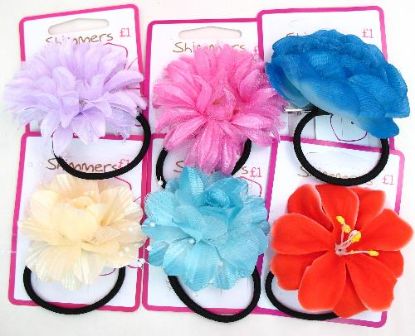 Picture of Shimmers - Flower Elastic/Clip
