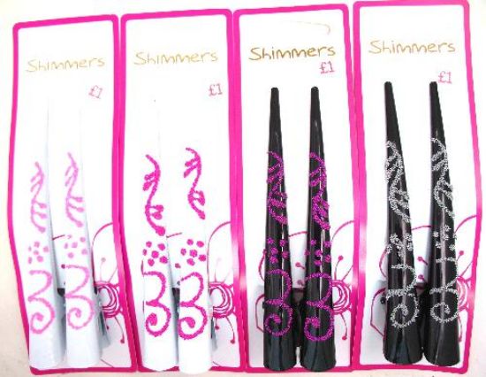 Picture of Shimmers - Glitter Pattern Concorde Clip