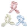 Picture of Shimmers - Ribbed Bow Scrunchies Pastel