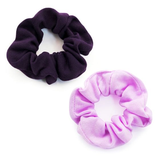 Picture of Shimmers - Purple Mix Scrunchies