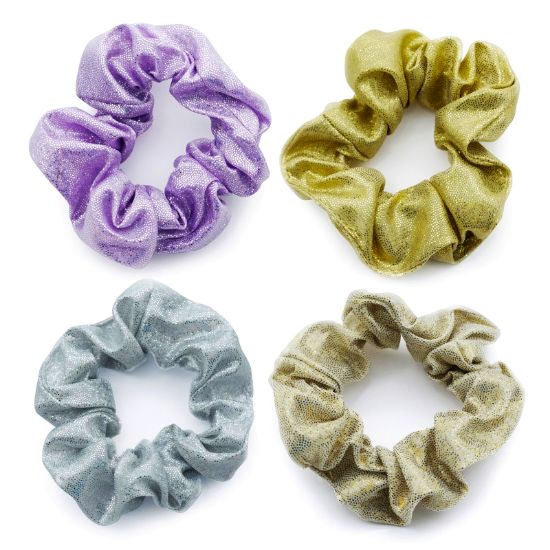 Picture of Shimmers - Black Velvet Scrunchies