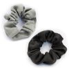 Picture of Shimmers - Grey Twin Pack Scrunchies