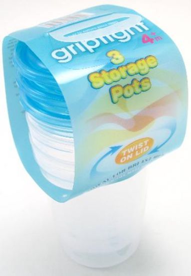 Picture of Griptight - 3 Storage Pots 200ml