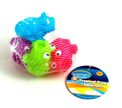 Picture of Griptight 4 Tropical Frog Bath Squirters