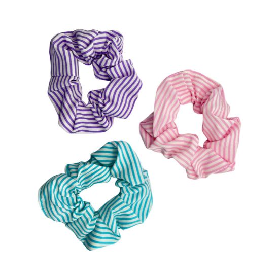 Picture of Shimmers - Candy Striped Scrunchies
