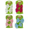 Picture of ICB - 2Pk Satin Bow Clips