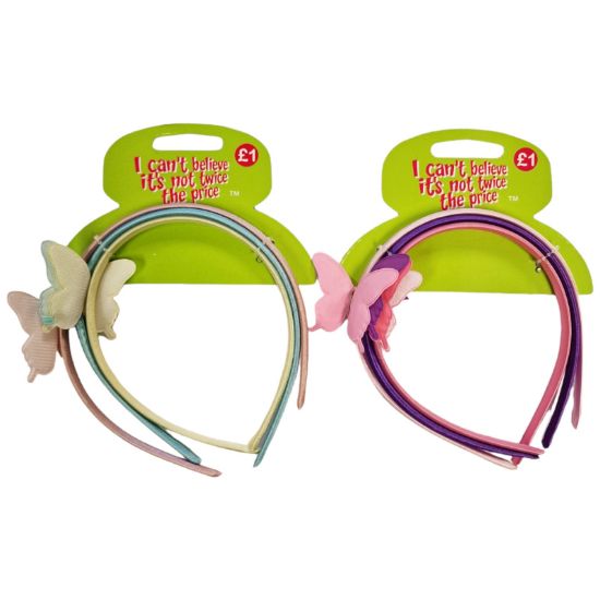 Picture of ICB - 3 Pack Butterfly Alice Bands