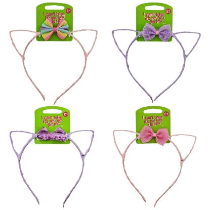 Picture of ICB - 2 Pearlised Plastic Alice Bands