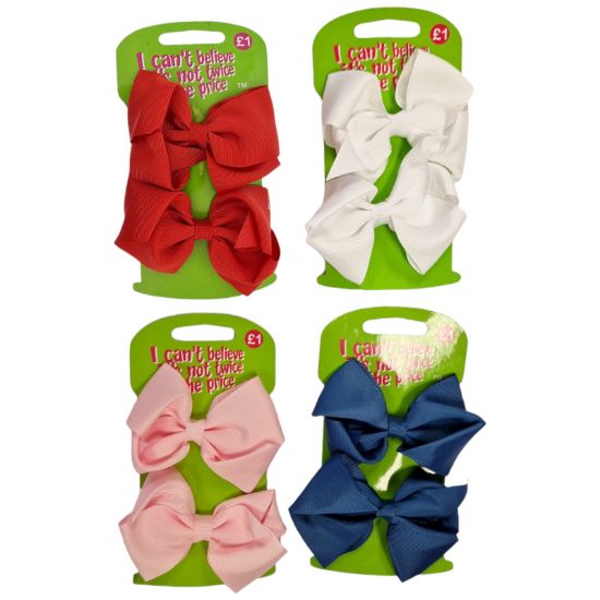Picture of ICB - 2 Pack Bow Clips