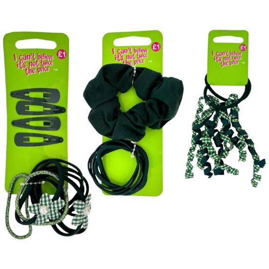 Creative Max. ICB School Green Hair Accessories