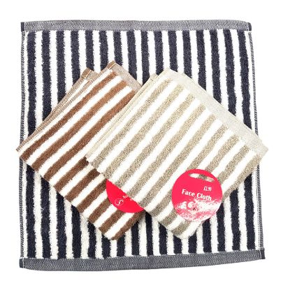 Picture of Serenade - Mens Striped Facecloth