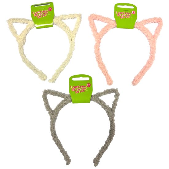 Picture of ICB - Wooly Cat Ear Alice Band