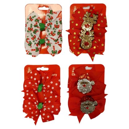Picture of Xmas - Bow Clips