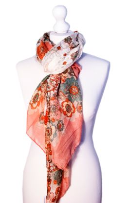 Picture of Believe - Floral Scarf