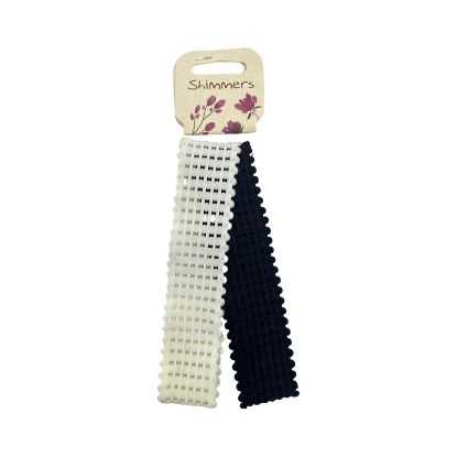 Picture of Shimmers - 2 Bandeaus - Black & White