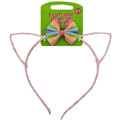 Picture of ICB - 2 Pearlised Plastic Alice Bands